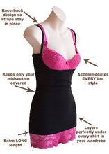 Midnight Black Nursing Tank- luxury bamboo