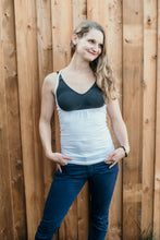 Lily White Nursing Tank- luxury bamboo