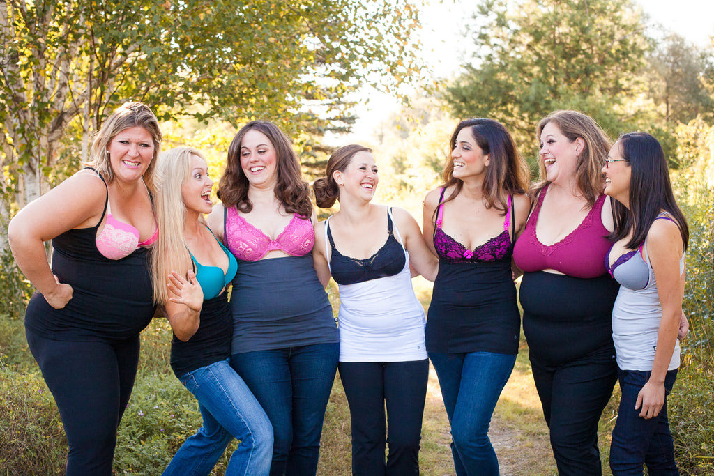 The Naked Nursing Tank The Open Busted Breastfeeding/Nursing Tank Top,  Layering Cami & Maternity Undershirt - Bamboo/Cotton – Lily White – XL :  : Clothing & Accessories