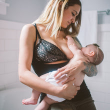 Lily White Nursing Tank- luxury bamboo